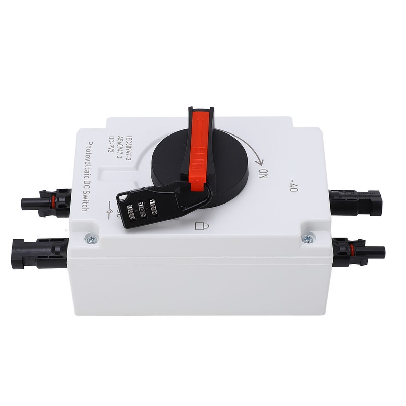 PV Solar Disconnect Switch 32A 4P IP66 Waterproof Photovoltaic Isolator