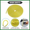 Motoforti Car Door Edge Guard, 16.4ft U Shape Rubber Trim