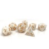 Marble Swirl Polyhedral Dice Set - 7 Piece Dice Set