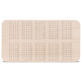 '"The Original" Learning for Children Made of Beech Wood, 1 Bread and Butter Board 23 x 15 cm