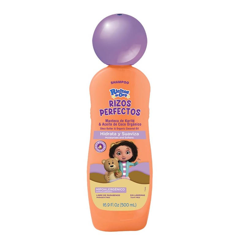 Ricitos de Oro - Shampoo Rizos Perfectos, Define Rizos y