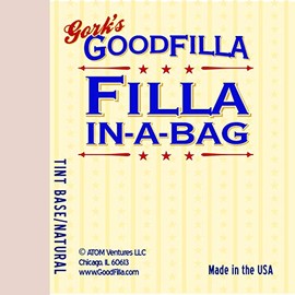 GoodFIlla Neutral tintable Base, 12 Pound, Wood and Grain Filler Powder, Stainable, Paintable, Sandable, Versatile | Zero Waste