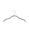 Mawa German Non-Slip Hangers Silhouette 36F 10 Pack Black