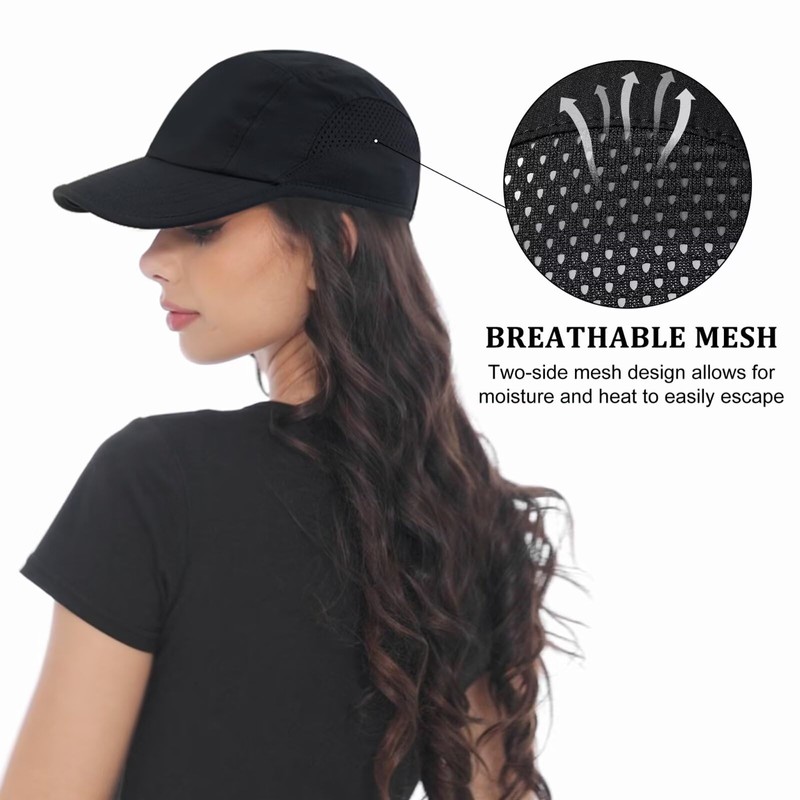 GADIEMKENSD UPF50+ Baseball Cap with Embroidered Patch or Simple Design