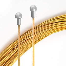 Chooee Bicycle Pro Brake Cable for Shimano/SRAM Universal Premium Brake Cable 1700 mm/2100 mm/2800 mm for Road Bike Brake Cable 2 x 1700 mm