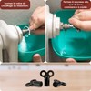 3X WEIDEBACH® Radiator Key Black, for All radiators Radiator Bleeding