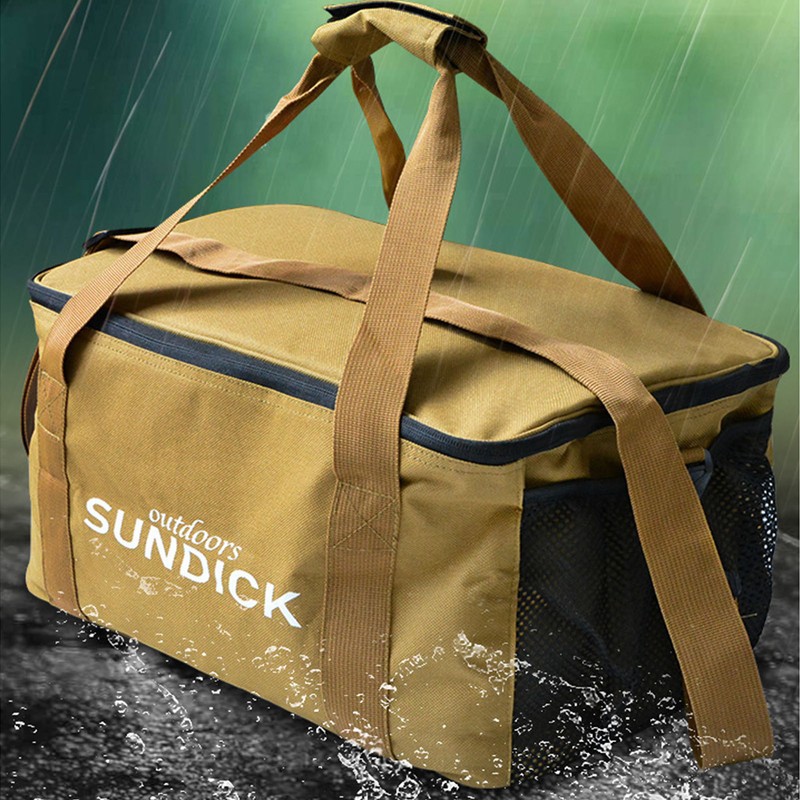 Camping Cookware Storage Bag Waterproof Outdoor Travel Tableware Storage Handbag