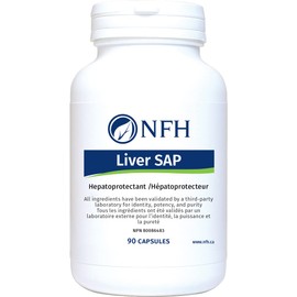 NFH Liver SAP, contains a blend of highquality botanical extracts and nutraceuticals that support liver function, protect against hepatotoxicity, and encourage regrowth of damaged hepatocytes, effective in the management of various liver pathologies incl