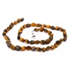 Taddart Minerals - Yellow Brown Nugget Necklace Made from Natural