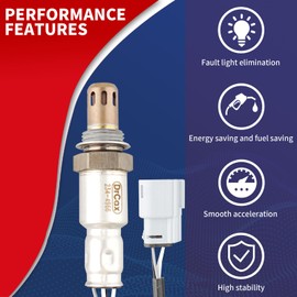 DrCax 234-4966 Oxygen O2 Sensor Downstream Heated Air Fuel Ratio Compatible with Ford Mustang Edge Explorer Flex Fusion Taurus E-350 Super Duty Transit-150 250 350 Lincoln MKS MKX MKZ Replace 234-4967