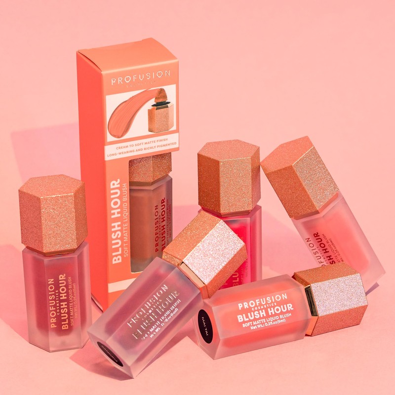 Profusion Cosmetics BLUSH HOUR LIQUID CREAM BLUSH - MAI TAI,