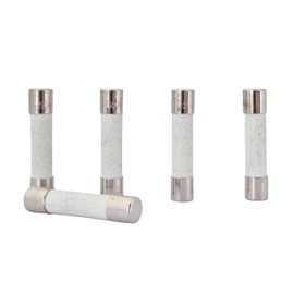 Locored Microwave Fuses Slow-Blow 20Amp 250V Ceramic Fuse Time Delay 6×30 MM Compatible and Universal Replacement for GE WB27X10388 and Whirlpool Kenmore Other Microwaves… (20)