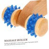FOMIYES Wooden Massage Roller Leg Muscle Massager 4pcs Set Handheld