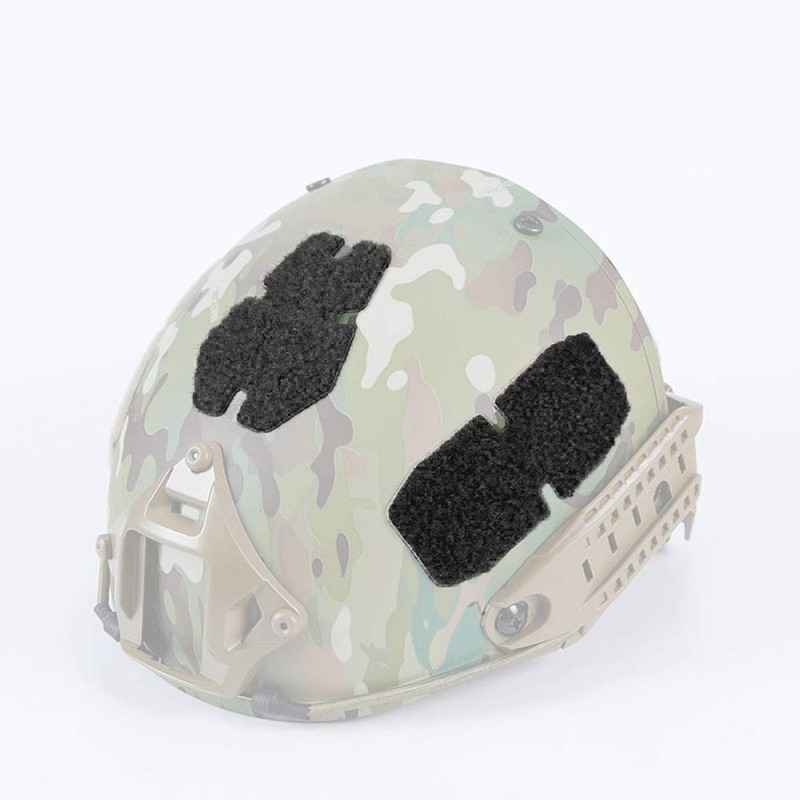 Casco táctico Mejorado con Cierre de Paneles autoadherentes para Casco