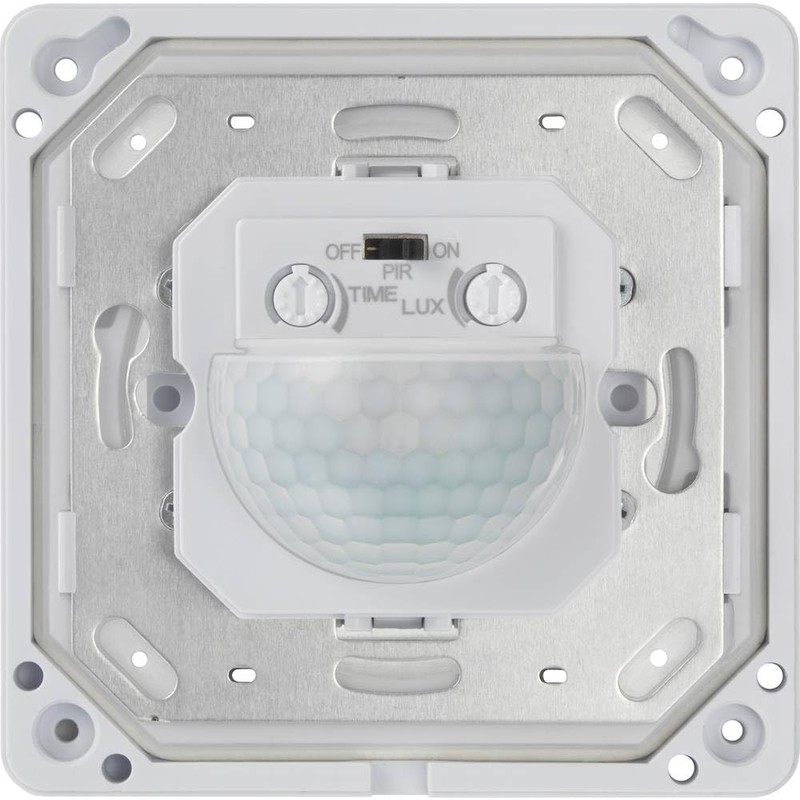 Sygonix SY-4755364 Wall Flush-Mounted PIR Motion Sensor 190° Triac White
