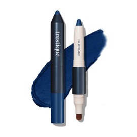 trestique Shadow Crayon, Refillable Eyeshadow Crayon With Built-In Blending Brush, Multi-use Eye Makeup