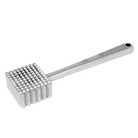 TrueCraftware- 9-3/4" Meat Tenderizer Aluminum Head and Handle- Meat Tenderizer Hammer Dual-side Mallet for Kitchen Heavy Duty Pounder For Tenderizing Steak Beef Chicken and Fish