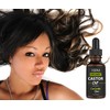 Organic Castor Oil - For Hair, Eyelashes, and Eyebrows Growth