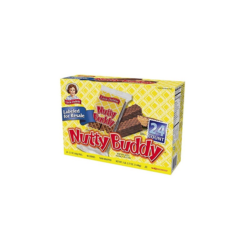 Little Debbie Nutty Buddy Bars (24 twin pks.)