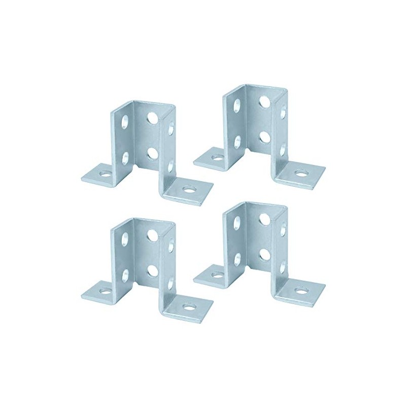heneng 4 Pcs 8 Hole Wing Shaped Fitting for 1-5/8"