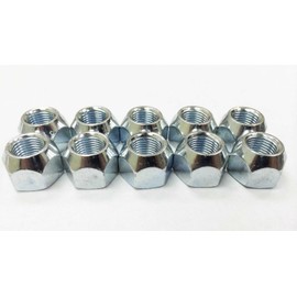 Set of 10 Trailer RV 1/2"-20 Cone Wheel Nuts - 22034 …