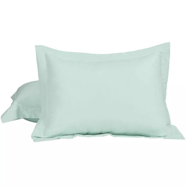 uxcell Pillow Shams 2 Pack Soft Brushed Microfiber Pillowcases, Wrinkle,