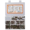 HOBBYIN 245Pcs Threaded Inserts, Nut Inserts, M4 M5 M6 M8