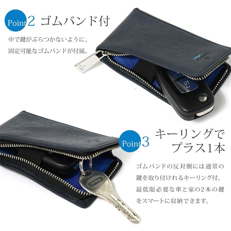 Lanvin On Blue 345175 Key Case, Smart Key, Brand Shopper,