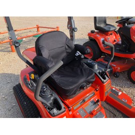 Durafit Seat Covers, Custom Fit Kubota Seat Cover for 2019 and Newer for KUBOTA Zero Turn Mowers ZD1011 Series in Black Waterproof Endura Fabric