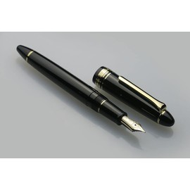 Sailor Fountain Pen, Profit Light, Gold Trim, Black, Medium Point, 11-1038-320