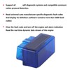 for ELM327 12V OBD2 Scanner Mini WIFI Car Detector Diagnostic