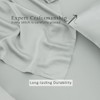 TOSMO Luxury Cooling Sheet Set - 100% Viscose from Bamboo,