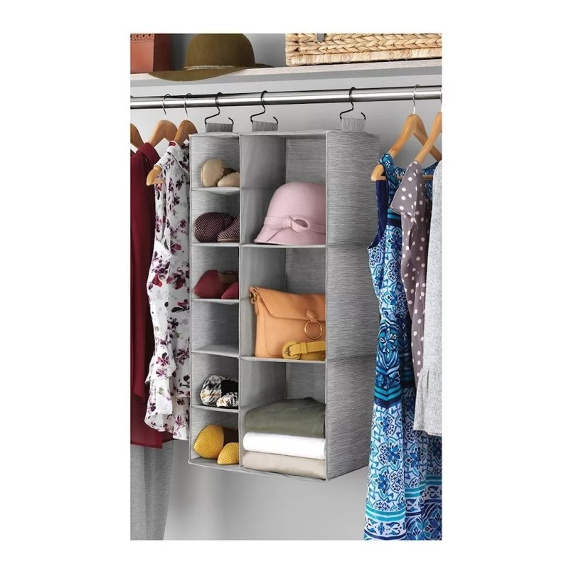 WIT Organizador Closet Accesorios Zapatos 81cm Colgante 9 Cubos