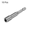 HARFINGTON 10pcs Hex Nut Driver Drill Bit 1/4" 6-Point Socket