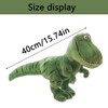 LGWJHCY 40 cm Dino Plush Doll, Cuddly Toy, Large Dinosaur