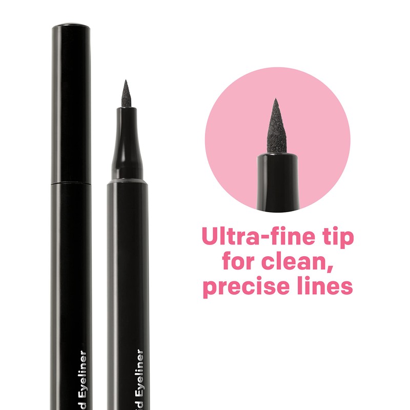 Almay Conditioning Liquid Eyeliner, Longwearing, Waterproof, Hydrating, Stocking Stuffer for
