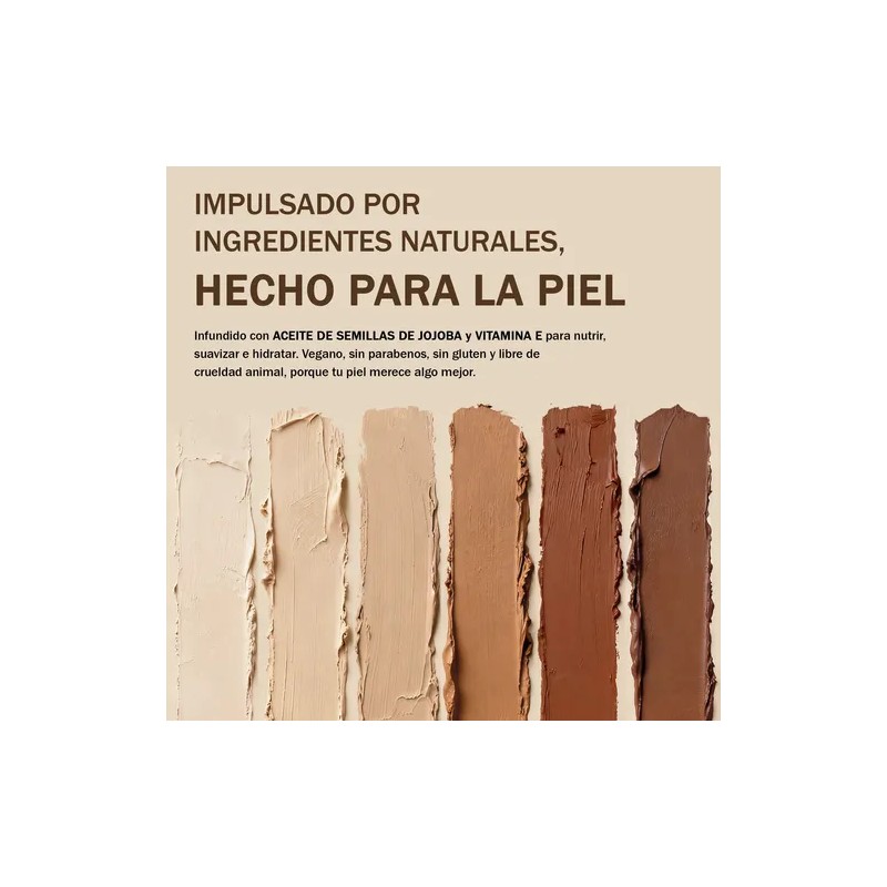 Base De Maquillaje En Barra Correctora Duradera Con Brocha