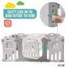 Play22 Foldable Baby Playpen 14 Panel - Kids Safety Activity