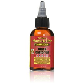 Jamaican Mango & Lime Black Castor Oil, Argan, 2 Fl Oz