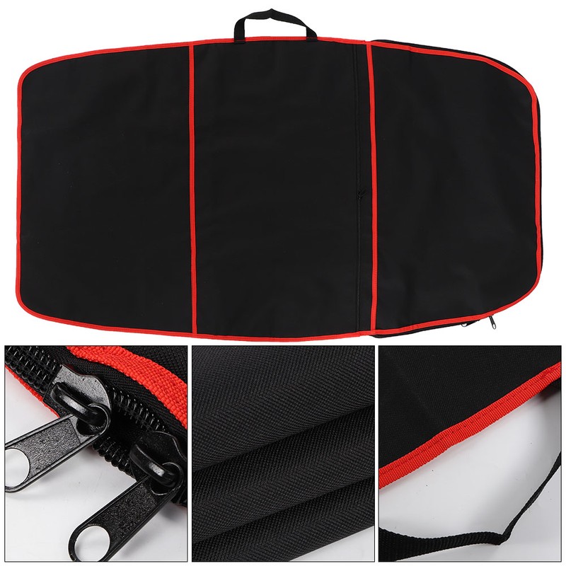 Durable Surfboard Bodyboard Cover Polyester Carry Bag Surfing Accessory(red stripe)