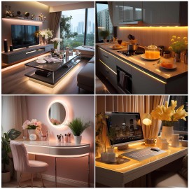 UVTaoYuan Led Strip Lights 5V USB LEDs Display Cabinet Lighting COB Short LED...