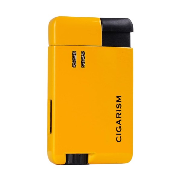 CIGARISM Slim 1 Torch Jet Flame Windproof Cigar Lighter (Yellow)