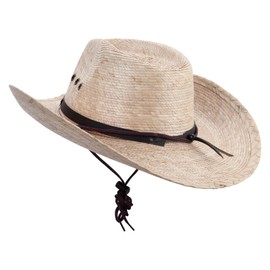 Outback Mexican Style Wide Brim Safari Hat - Natural OSFM