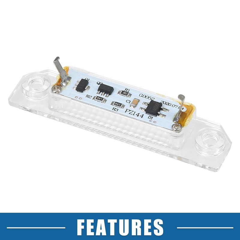 A ABSOPRO Car LED License Plate Light Assembly No.6E5Z13550A for
