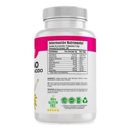 Colageno Hidrolizado + Acido Hialuronico - 180 Capsulas Sin Sabor