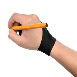 LICQIC Artist Glove, Drawing Tablet Glove, Anti-fouling Digital Draw Glove for Graphics Drawing, Tablet, Pad and Art Creation (S)