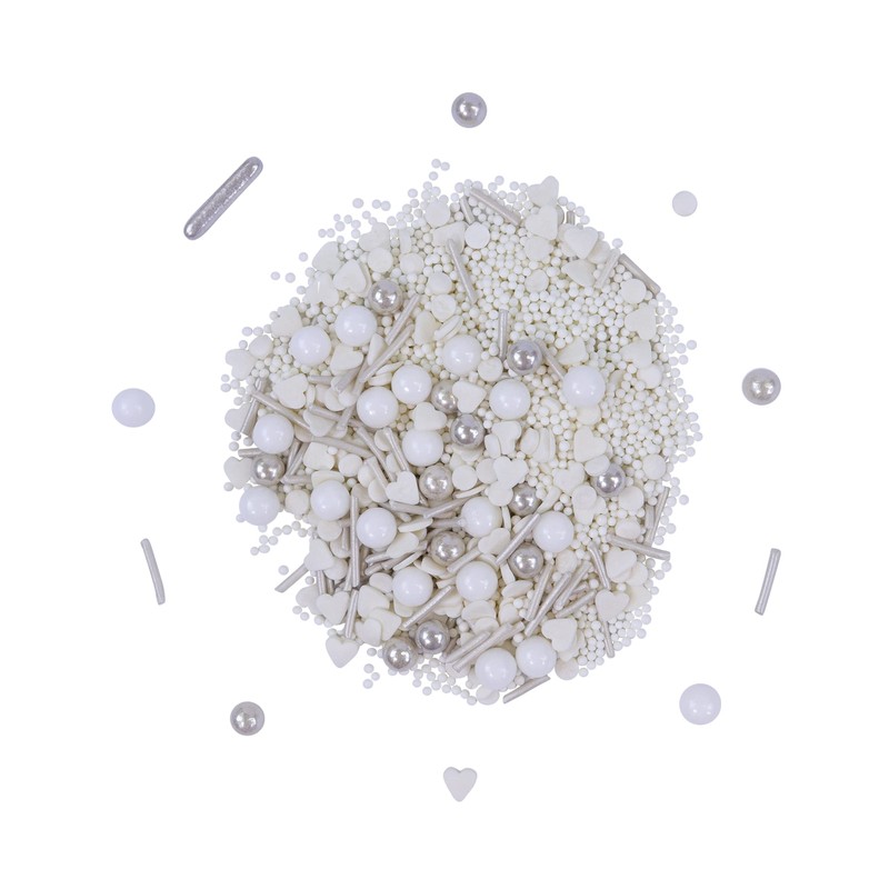 PME Out the Box Sprinkle Mix, White Wedding