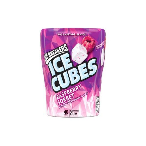 ICE BREAKERS ICE CUBES Sugar Free Gum (Pack of 2)