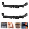 PACKOVE 2Pcs Adjustable Outdoor Backpack Chest Straps with Quick Release