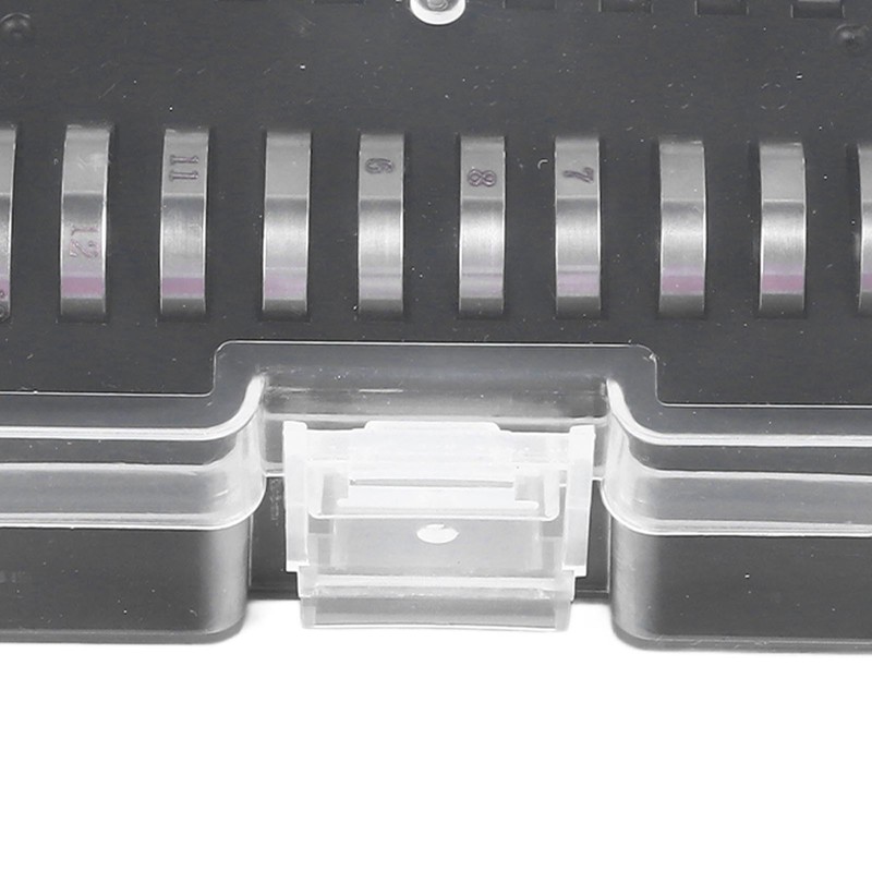 Tyenaza Ring Sizer Measuring Tool, Portable Exquisite Polishing Stainless Steel